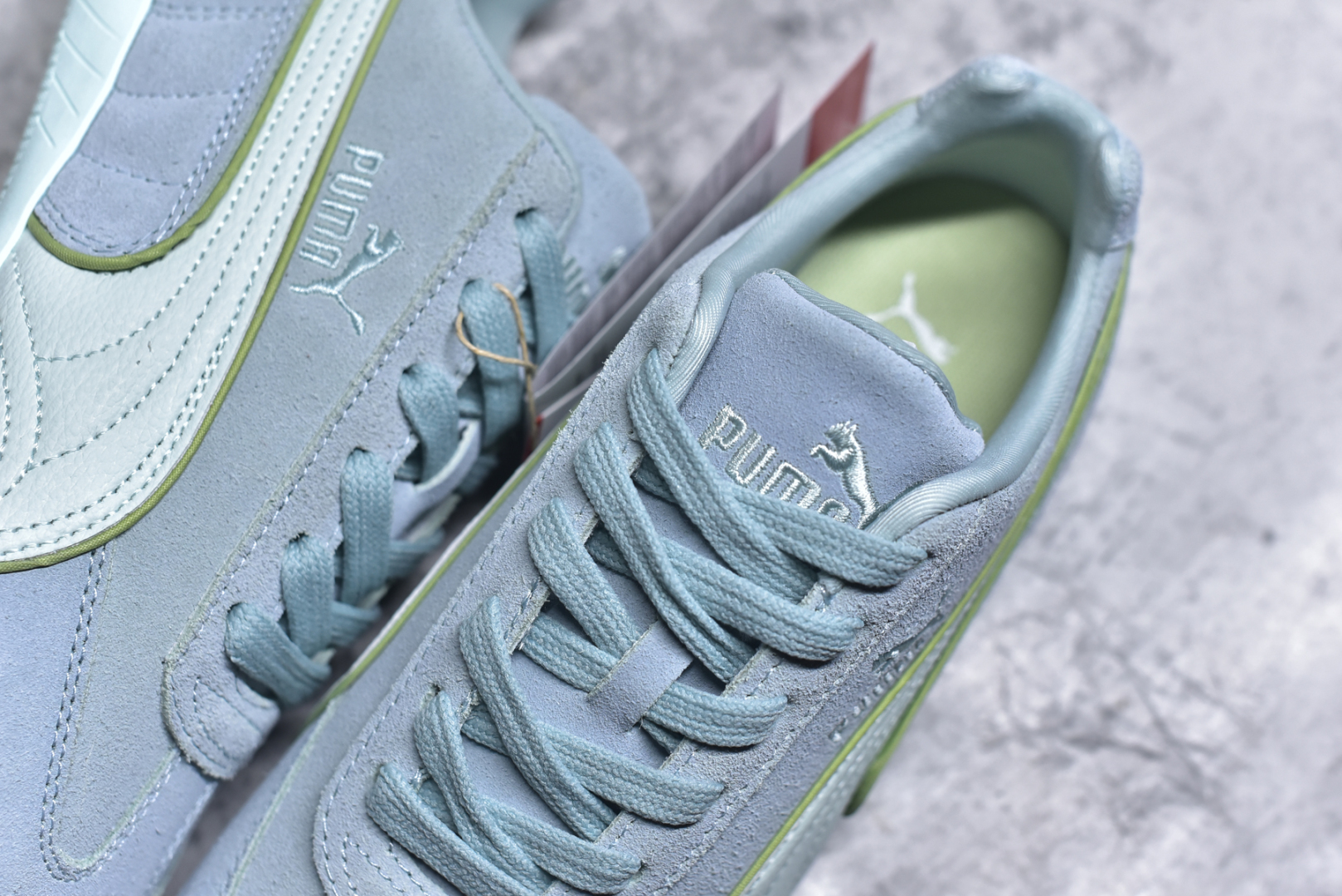 图片[9]-#Puma Speedcat OG 防滑耐磨低帮德训赛车板鞋 孔眼底座和脚趾凸起由绒面革材料制成 支持侧踏时的踏步工作 脚背和侧板采用尼龙网布 即使在健身房等使用环境中也能确保透气性 像吸盘一样的设计是为了提高体育馆表面的抓地力性能 货号： 401657-03 尺码： 35.5 36 36.5 37.5 38 38.5 39 40 40.5 41 42 42.5 43 44 45-选品中心