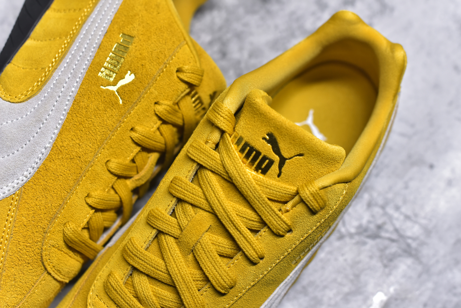 图片[9]-#Puma Ca Pro Classic 百搭单品彪马复古休闲鞋经典男女板鞋 搭配精心设计的配色组合，营造浓郁的复古氛围。鞋面打孔细节,提升穿着时的舒适度。皮革鞋面，标志性的橡胶耐磨外底 货号：398846-06 尺码：36 37 37.5 38 38.5 39 40 40.5 41 42 42.5 43 44 45-选品中心