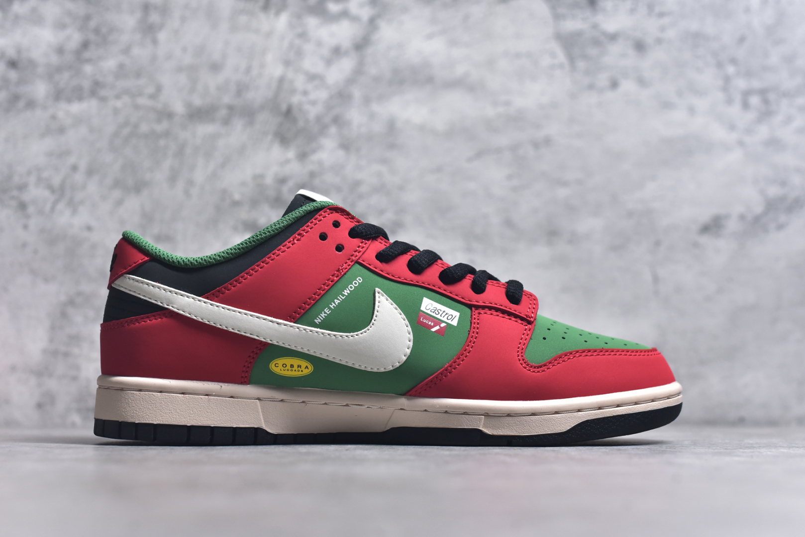 图片[3]-#Nike SB Dunk Low 赛车红绿配色 周年高端定制 低帮休闲板鞋 MU0232-361 #定制鞋盒 大厂纯原品质出货 超高清洁度 皮料切割干净无任何毛边 细节完美 尺码：36 36.5 37.5 38 36.5 39 40 40.5 41 42 42.5 43 44 44.5 45 9.E5-选品中心