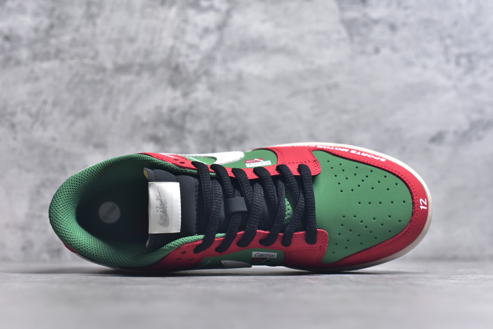图片[4]-#Nike SB Dunk Low 赛车红绿配色 周年高端定制 低帮休闲板鞋 MU0232-361 #定制鞋盒 大厂纯原品质出货 超高清洁度 皮料切割干净无任何毛边 细节完美 尺码：36 36.5 37.5 38 36.5 39 40 40.5 41 42 42.5 43 44 44.5 45 9.E5-选品中心