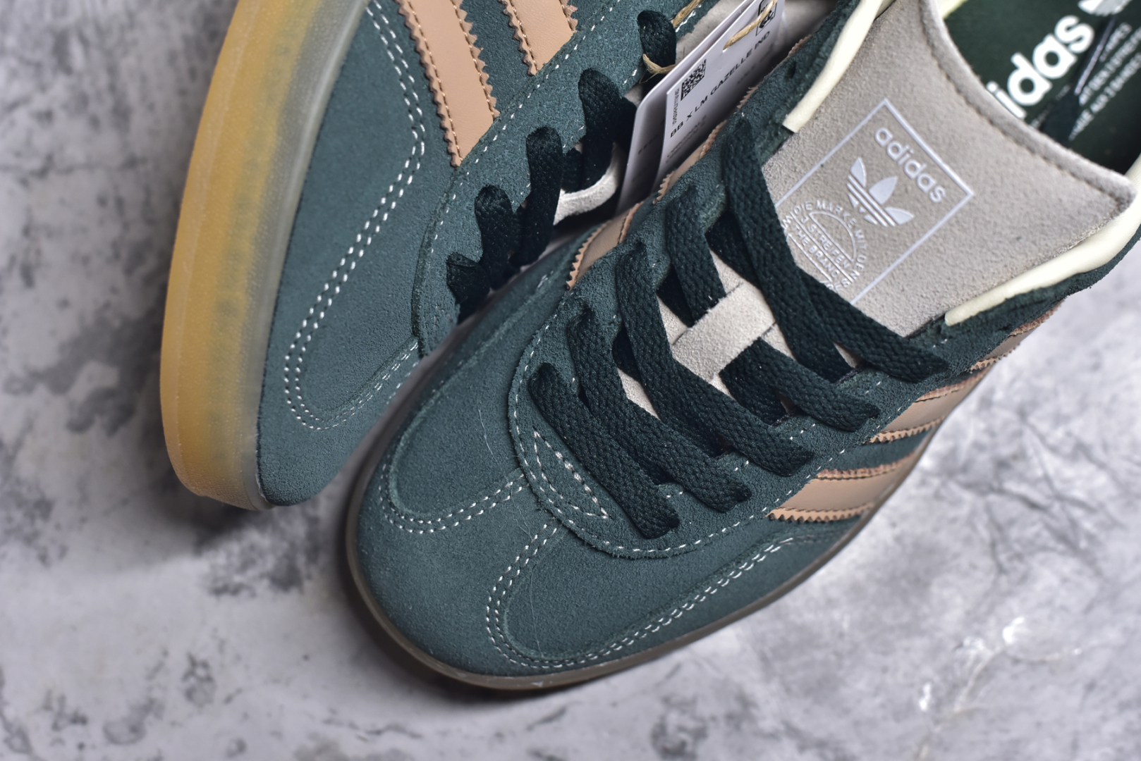 图片[8]-#AD Gazelle Indoor Trainers 羚羊内训系列低帮复古百搭休闲运动德训风板鞋 JH5402 90年代经典的复刻版！自60年代以足球训练鞋面世以来,Gazelle就以其经典设计席卷全球。1991年版本的复刻,再造经典Gazelle。采用皮革打造,搭配浊色细节,让这款经典更加简约。尺码：35.5-45-选品中心