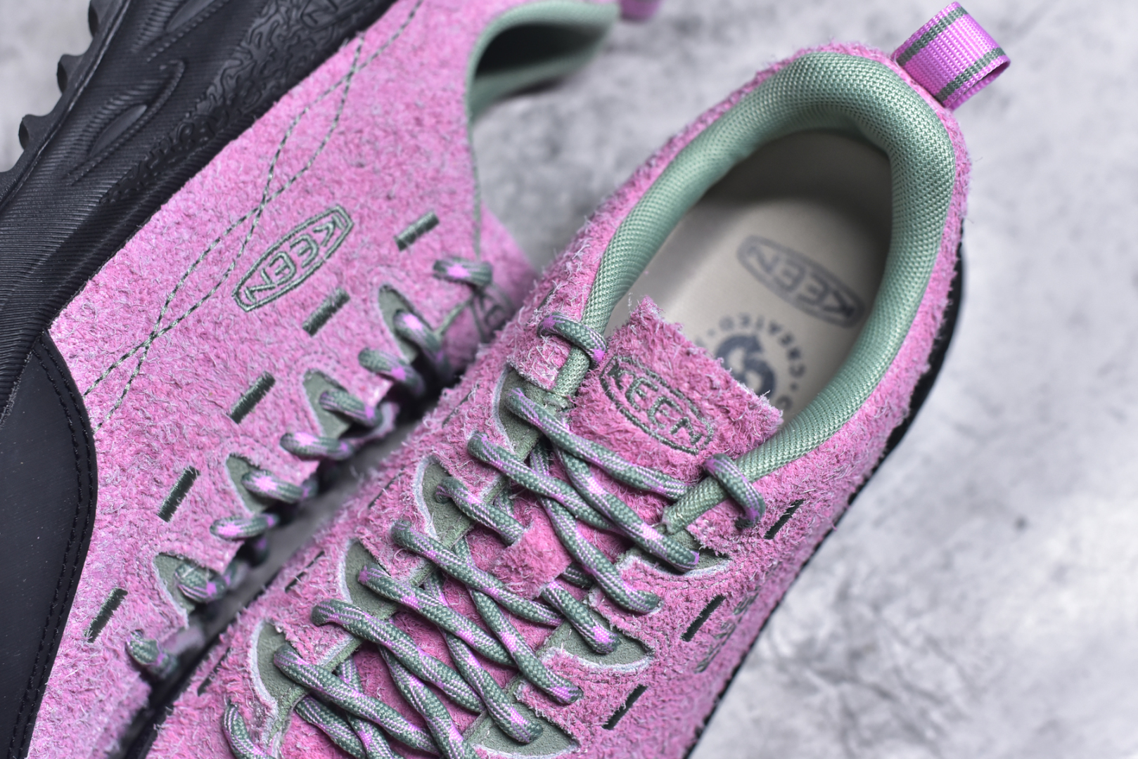 图片[9]-#Keen Jasper Rocks SP 科恩贾斯珀都市系列复古低帮系带户外风露营徒步登山运动训练鞋 1030401 #采用固色翻毛皮鞋面材质 内嵌高密度EVA发泡缓震脚垫 外置一体式包裹防滑防剐蹭耐磨橡胶大底尺码：36 37 38 39 40 41 42 43-选品中心