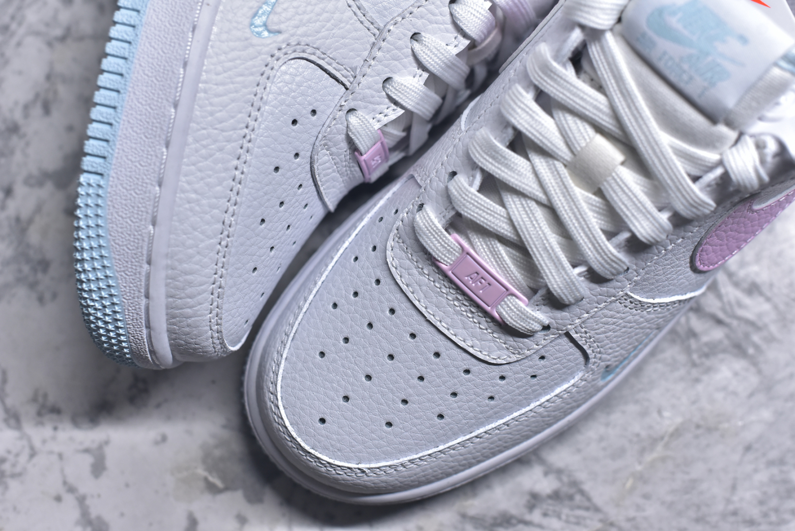 图片[8]-#Nike Air Force 1 07 low空军一号板鞋 白粉 原楦头原纸板 打造纯正空军版型#专注外贸渠道 全掌内置蜂窝气垫 #原盒配件 原厂中底钢印、拉帮完美 货号：IH0640-161 尺码：36-45-选品中心