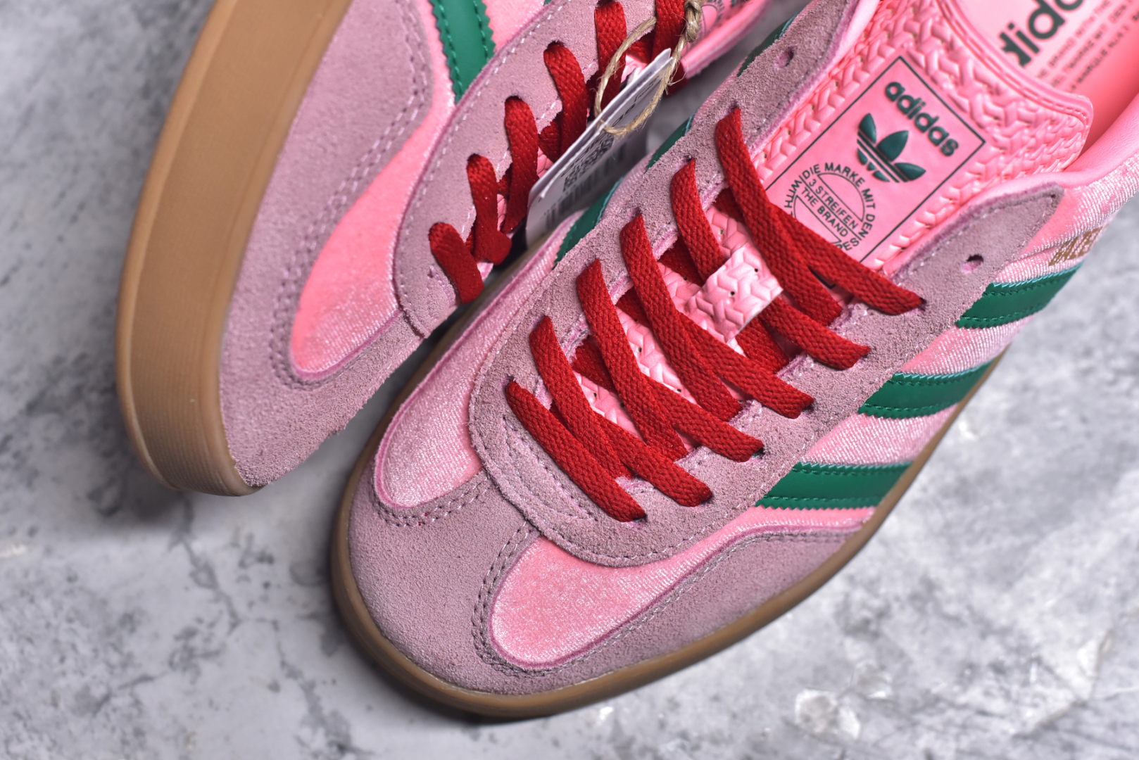 图片[8]-#AD Gazelle Indoor Trainers 羚羊内训系列低帮复古百搭休闲运动德训风板鞋 JI2713 90年代经典的复刻版！自60年代以足球训练鞋面世以来,Gazelle就以其经典设计席卷全球。1991年版本的复刻,再造经典Gazelle。采用皮革打造,搭配浊色细节,让这款经典更加简约。尺码：35.5-45-选品中心
