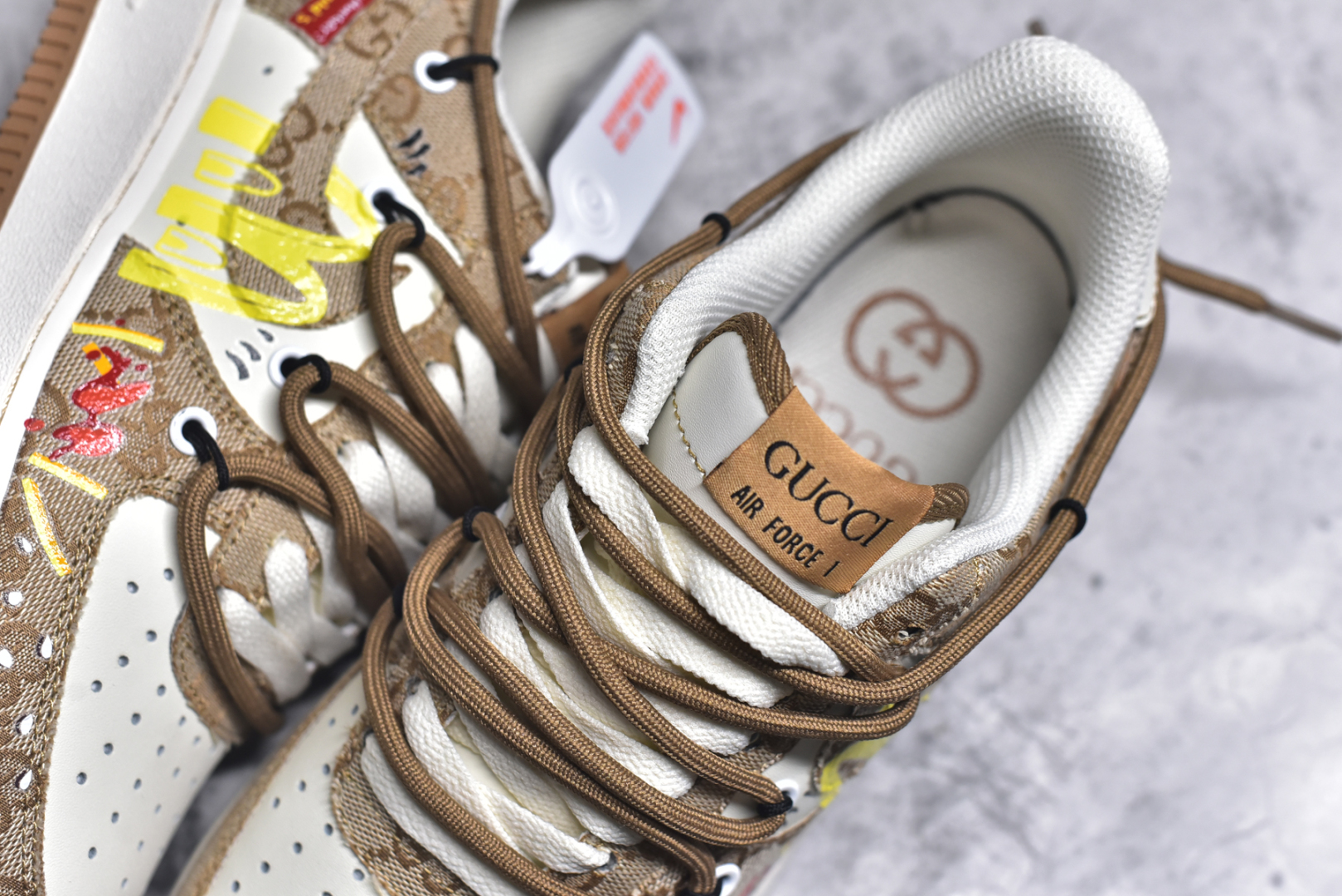 图片[9]-#Nike Air Force 1\’07 Low \”McDonald\’s\” 麦当劳 空军一号低帮休闲运动绑带板鞋 BD0077-111 #麦当劳是全球最大的连锁快餐上市公司，1955年由雷·克洛克创立，总部位于美国芝加哥。1961年，麦当劳的品牌logo首次加入了“金色拱门”元素，金色双抛物线化身成为金色的“M”标识，成为麦当劳品牌象征性的标志。 尺码：36 36.5 37.5 38 38.5 39 40 40.5 41 42 42.5 43 44 44.5 45 9.D4-选品中心
