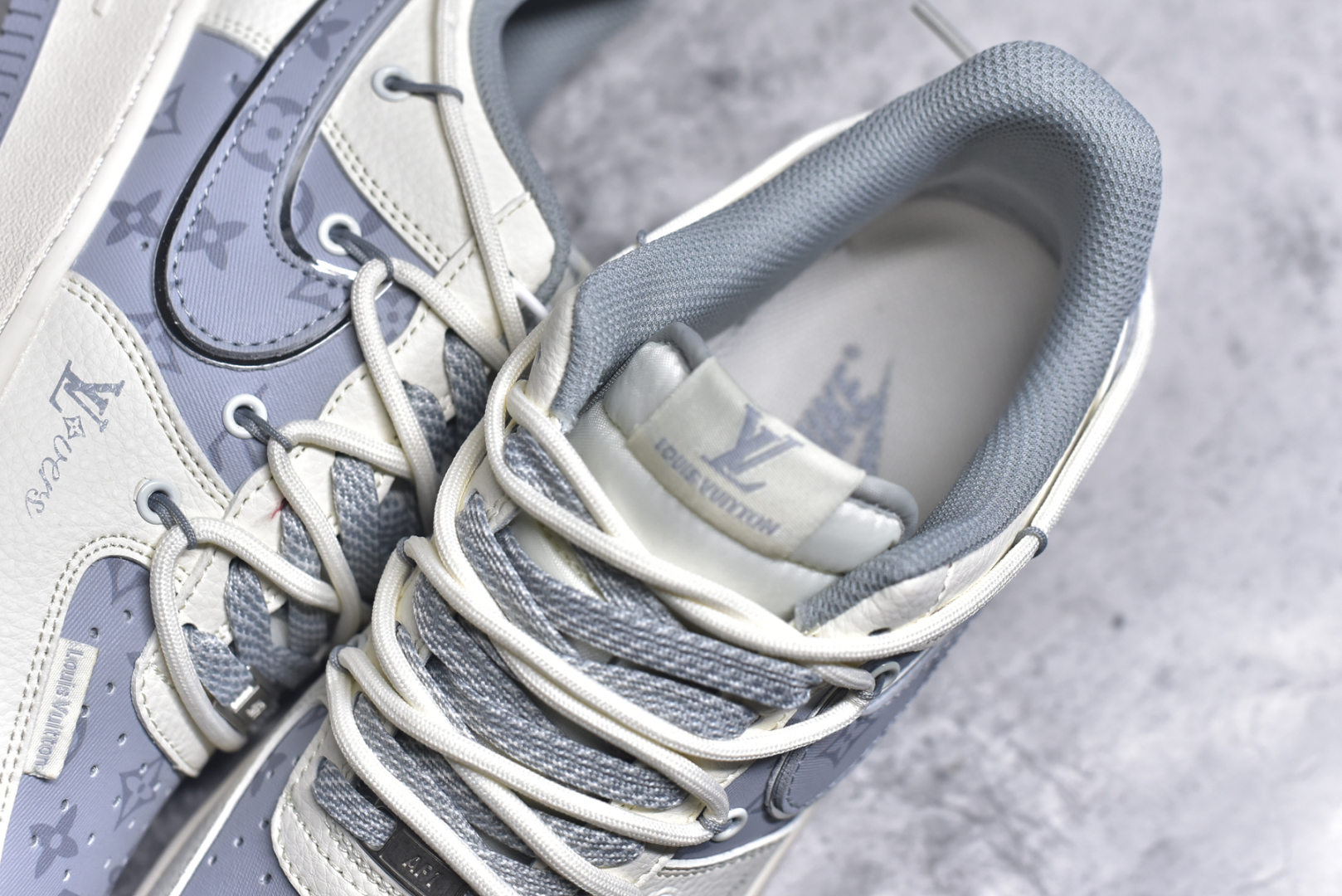 图片[9]-#Nike Air Force 1\’07 Low LV联名 灰印花抽绳 空军一号低帮休闲板鞋 DM6868-062 #原楦头原纸板 原装鞋盒 定制五金配件 内置全掌气垫 原厂鞋底 尺码：36 36.5 37.5 38 38.5 39 40 40.5 41 42 42.5 43 44 44.5 45 9.D4-选品中心