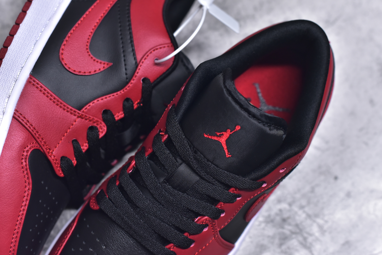 图片[9]-#Air Jordan 1 低帮 复古篮球鞋 纯原大厂出品 极力推荐 定制鞋盒 大厂纯原品质出货 超高清洁度 皮料切割干净无任何毛边 细节完美 货号：553558 066 编码：23 尺码：36-46-选品中心