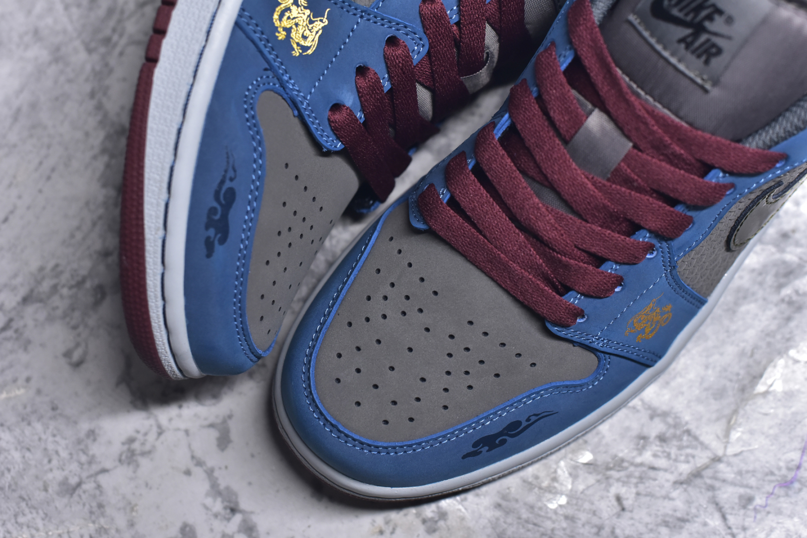 图片[8]-#Air Jordan 1 低帮 复古篮球鞋 纯原大厂出品 极力推荐 定制鞋盒 大厂纯原品质出货 超高清洁度 皮料切割干净无任何毛边 细节完美 货号：553558 066 编码：23 尺码：36-46-选品中心