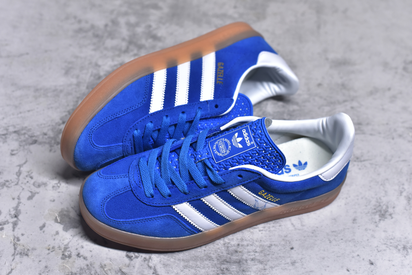 图片[7]-#AD Gazelle Indoor Trainers 羚羊内训系列低帮复古百搭休闲运动德训风板鞋 JI2061 90年代经典的复刻版！自60年代以足球训练鞋面世以来,Gazelle就以其经典设计席卷全球。1991年版本的复刻,再造经典Gazelle。采用皮革打造,搭配浊色细节,让这款经典更加简约。尺码：35.5-45-选品中心
