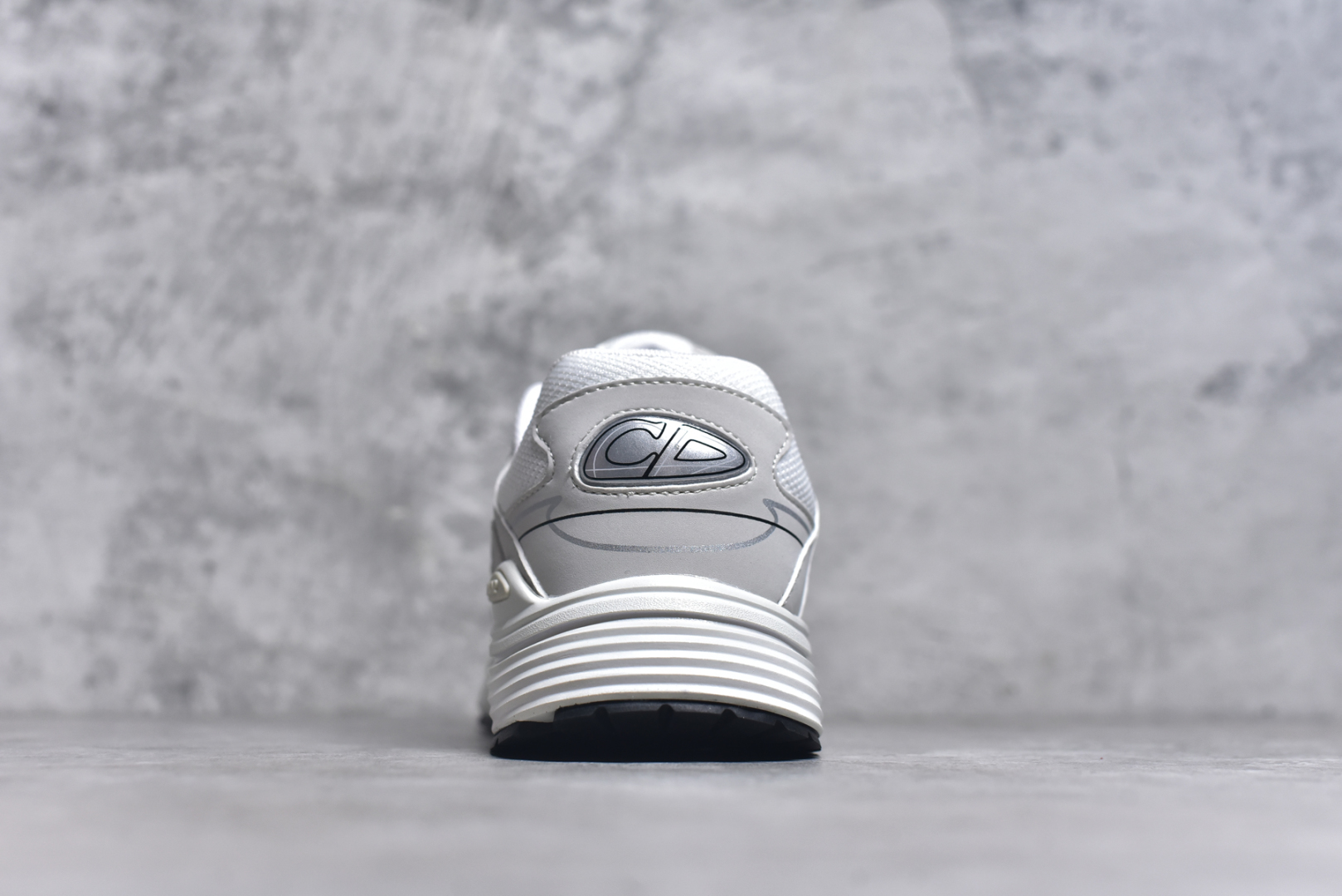 图片[5]-#法国高奢时装品牌·迪奥/Dior B30 Low-Top Sneaker B30系列低帮经典老爹风系带复古休闲运动慢跑鞋“皮革浅灰白” DIO-R B30 白色 3SN279ZND-H000 尺码：36-45-选品中心