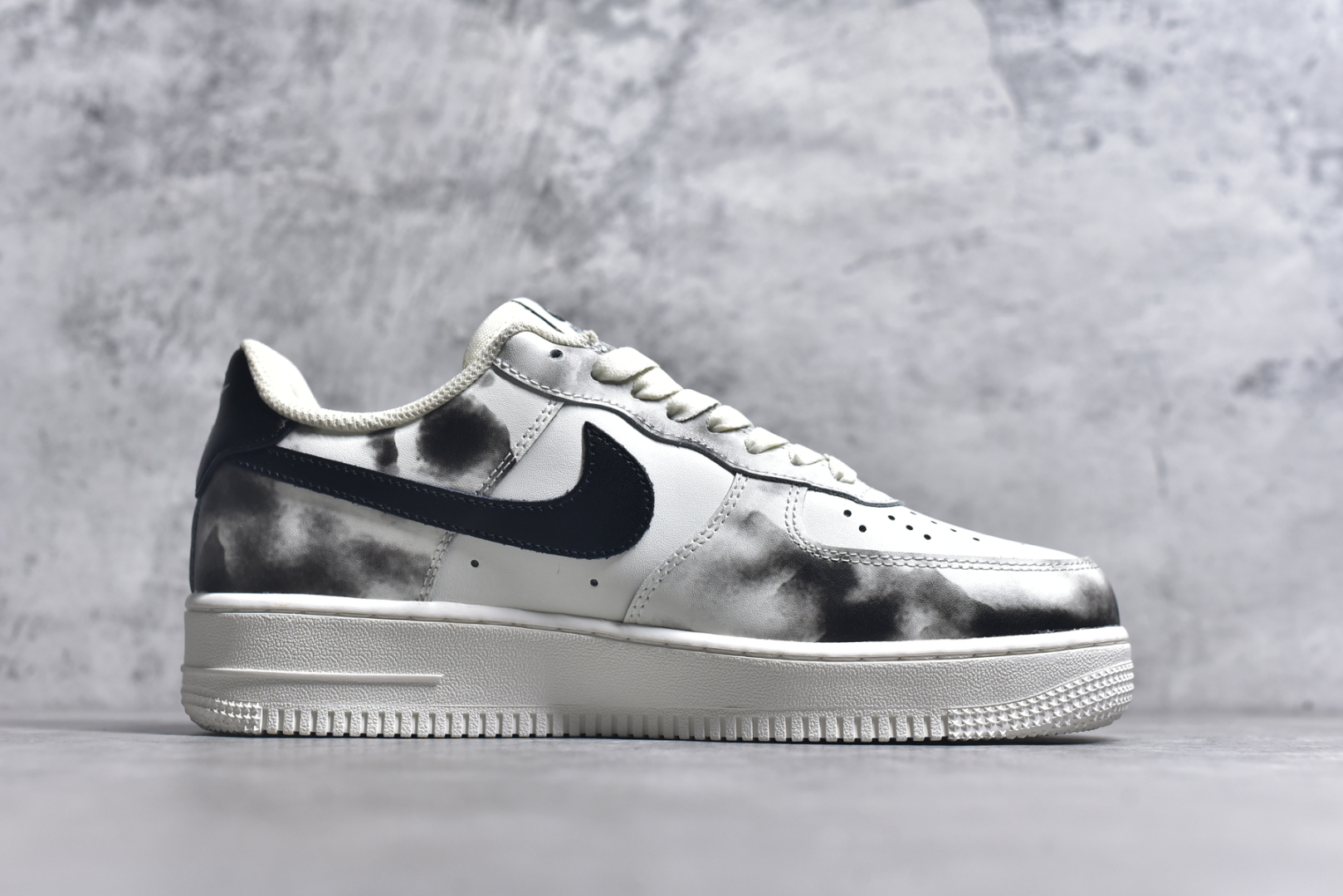 图片[3]-#Nk Air Force 1\’07 Low 国潮 水墨画配色 空军一号低帮休闲板鞋 BL1522-088 #定制皮料 原厂3D打印 3M反光 定制鞋盒 原楦原纸板 纯正空军版型 内置全掌气垫 尺码：36 36.5 37.5 38 38.5 39 40 40.5 41 42 42.5 43 44 44.5 45 9.D4-选品中心