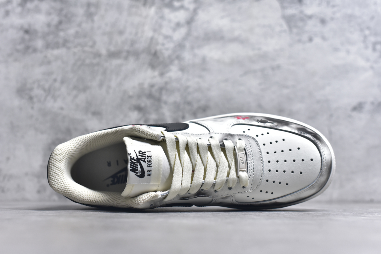 图片[4]-#Nk Air Force 1\’07 Low 国潮 水墨画配色 空军一号低帮休闲板鞋 BL1522-088 #定制皮料 原厂3D打印 3M反光 定制鞋盒 原楦原纸板 纯正空军版型 内置全掌气垫 尺码：36 36.5 37.5 38 38.5 39 40 40.5 41 42 42.5 43 44 44.5 45 9.D4-选品中心