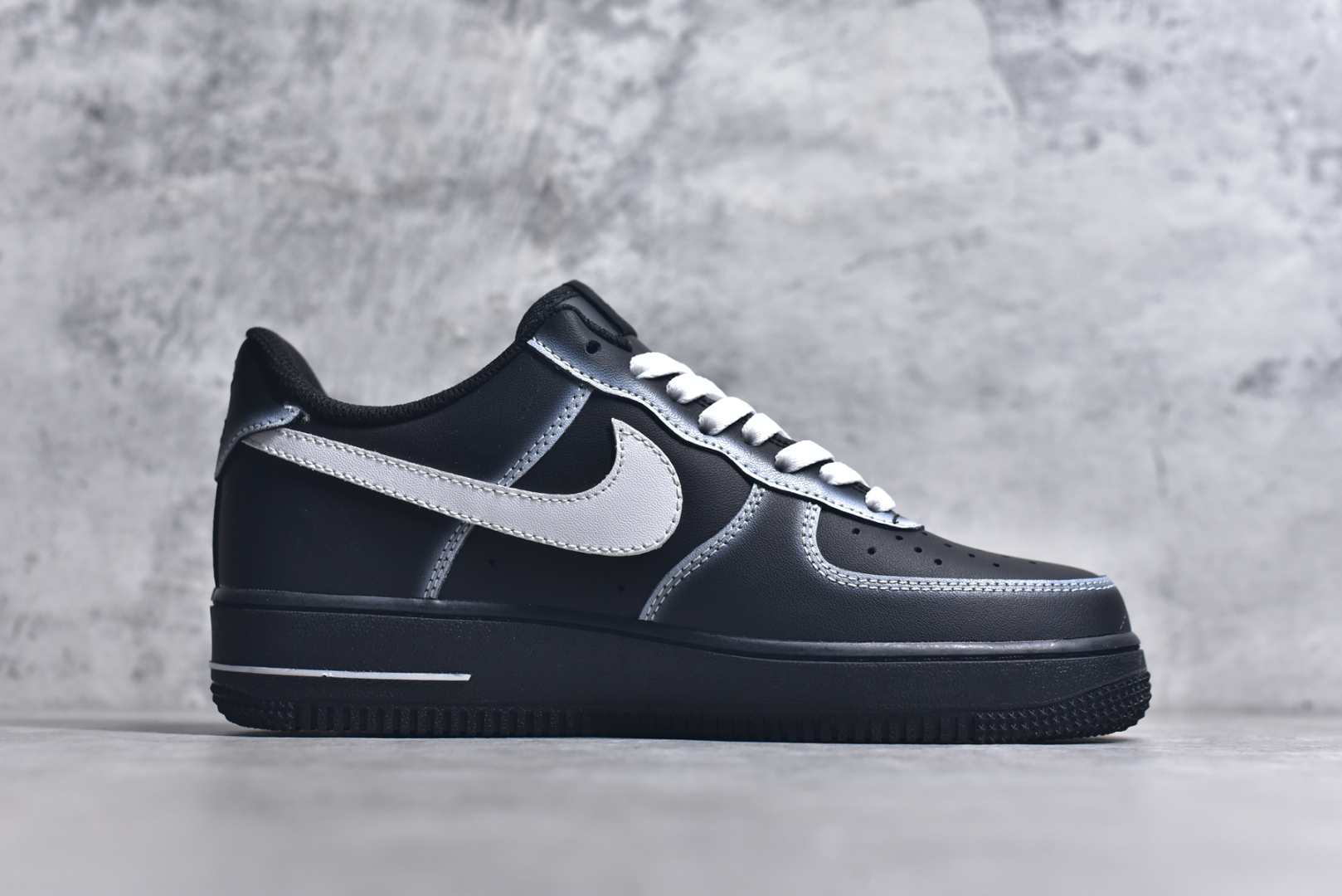 图片[3]-#Nike Air Force 1\’07 Low 暗夜幽灵 空军一号低帮休闲板鞋 DD8959-001 #定制皮料 定制鞋盒 配件齐全 原楦原纸板 纯正空军版型 内置全掌气垫 尺码：36 36.5 37.5 38 38.5 39 40 40.5 41 42 42.5 43 44 44.5 45 9.D4-选品中心