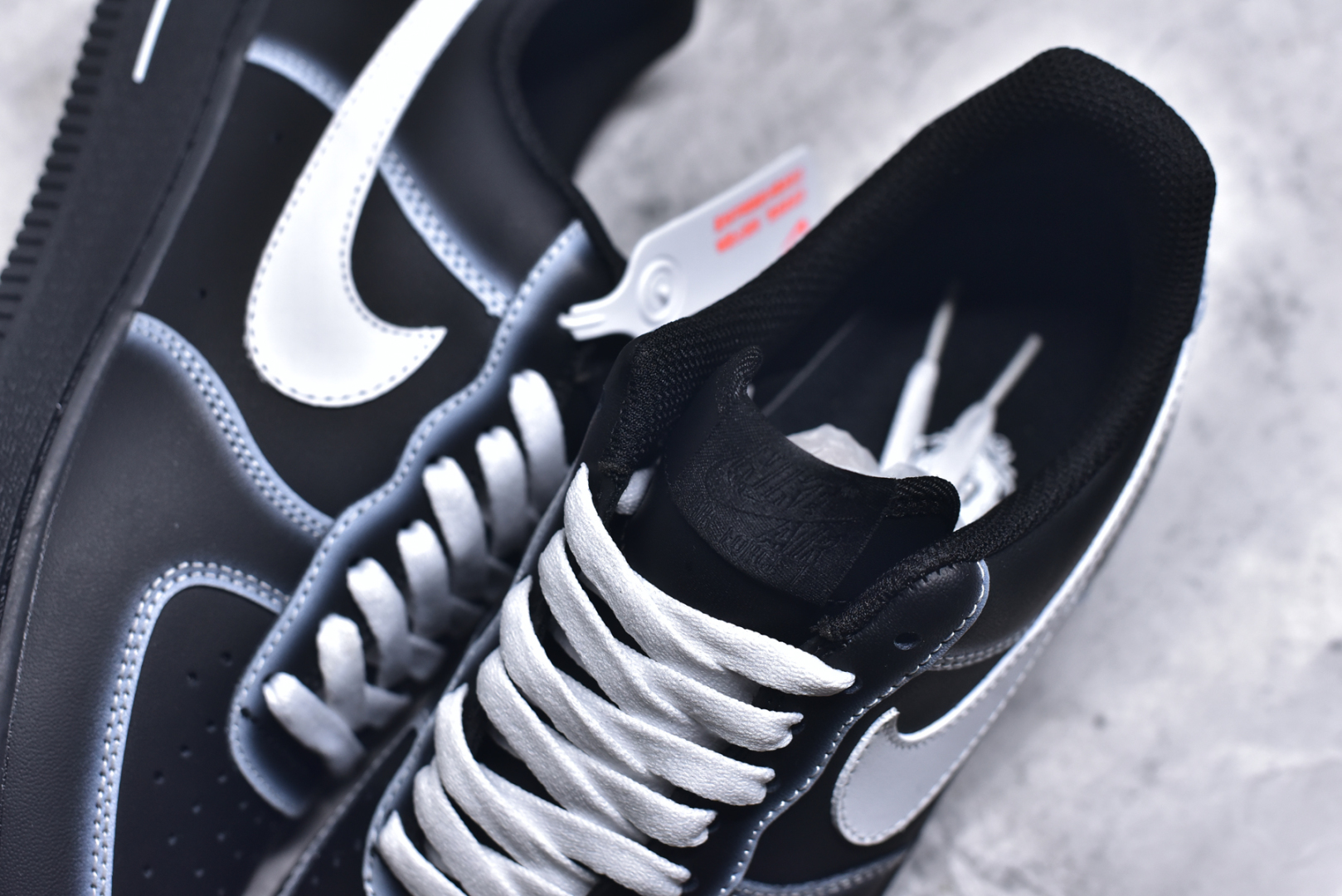 图片[9]-#Nike Air Force 1\’07 Low 暗夜幽灵 空军一号低帮休闲板鞋 DD8959-001 #定制皮料 定制鞋盒 配件齐全 原楦原纸板 纯正空军版型 内置全掌气垫 尺码：36 36.5 37.5 38 38.5 39 40 40.5 41 42 42.5 43 44 44.5 45 9.D4-选品中心
