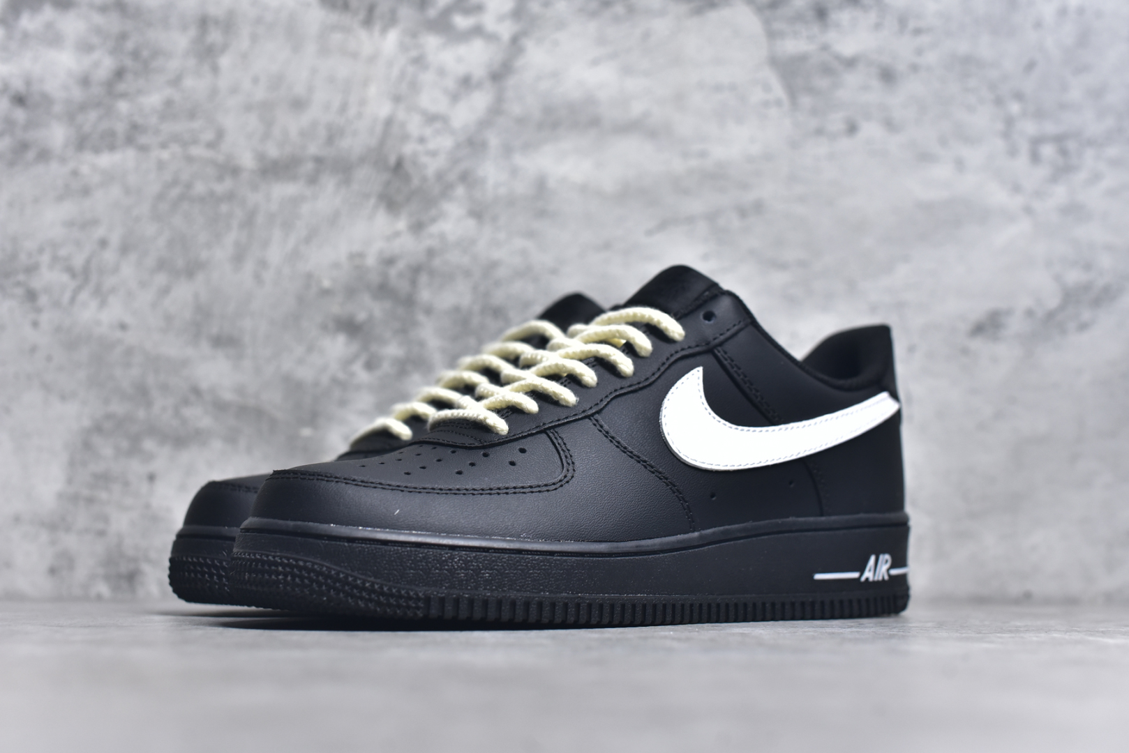 图片[2]-#Nike Air Force 1\’07 Low 黑白麻绳 空军一号低帮休闲板鞋 ZH0316-073 #原楦头原纸板 原装鞋盒 定制五金配件 内置全掌气垫 原厂鞋底 尺码：36 36.5 37.5 38 38.5 39 40 40.5 41 42 42.5 43 44 44.5 45 9.D4-选品中心