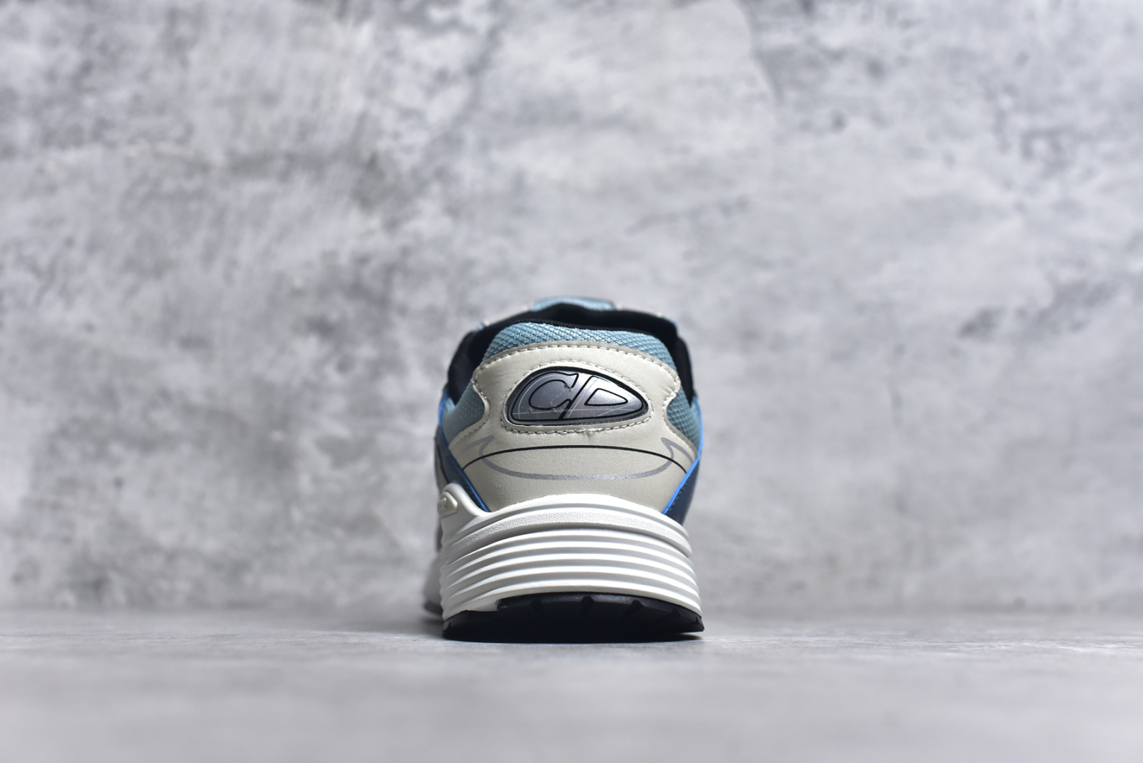 图片[5]-#法国高奢时装品牌·迪奥/Dior B30 Low-Top Sneaker B30系列低帮经典老爹风系带复古休闲运动慢跑鞋 蓝灰色 3SN279ZRB-H560 男鞋 39 40 41 42 43 44 45-选品中心