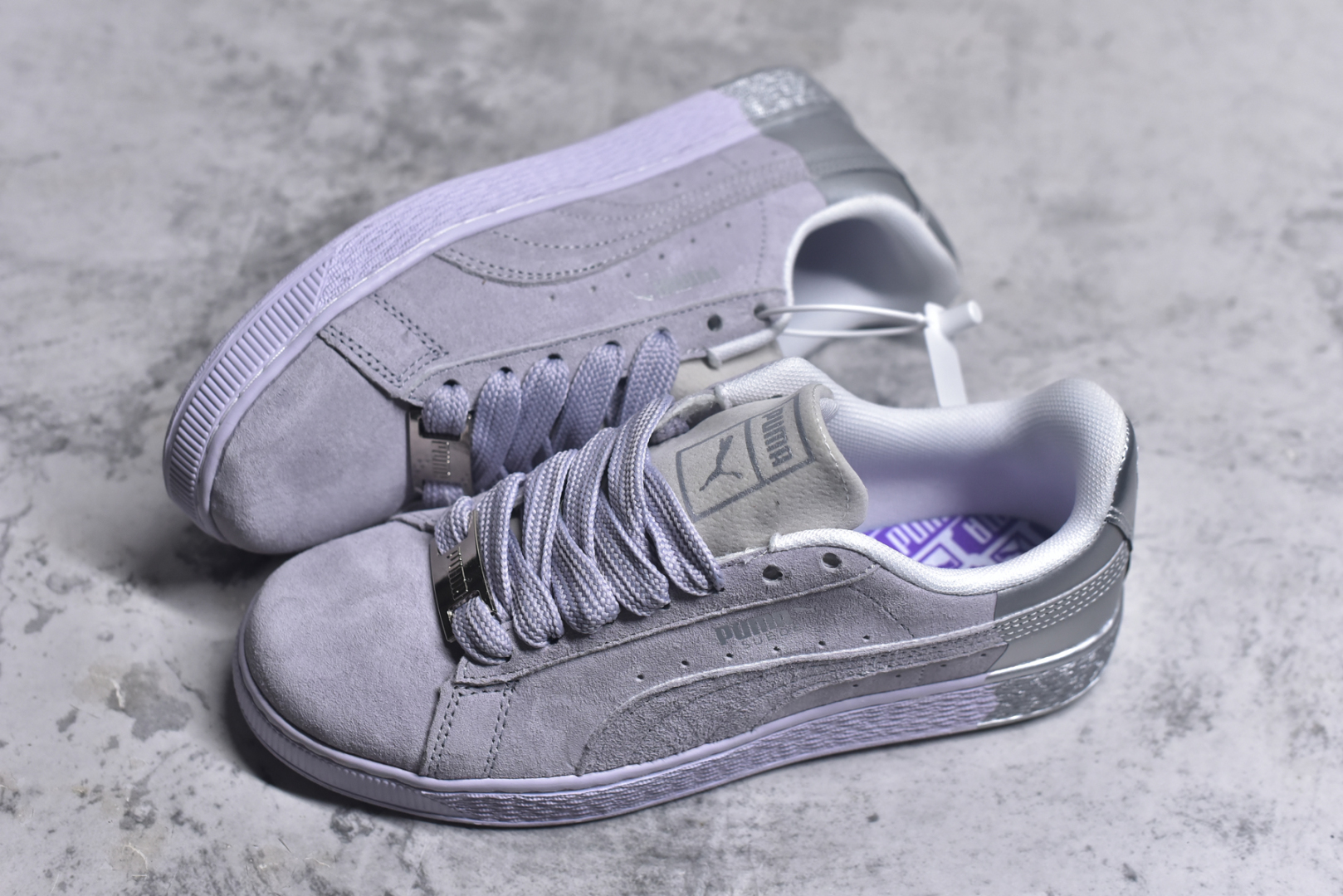 图片[7]-#PUMA Basket Suede 彪马皮面复古板鞋 原装渠道版本 诠释最高工艺 夏季新款官方原盒原标 代购充正专供头层皮海玻璃鞋垫搭配后跟PUMA logo烫金 让陈旧的款式重获新生 尺码：35.5 36 37 37.5 38 38.5 39 40 40.5 41 42 42.5 43 44 44.5 45-选品中心