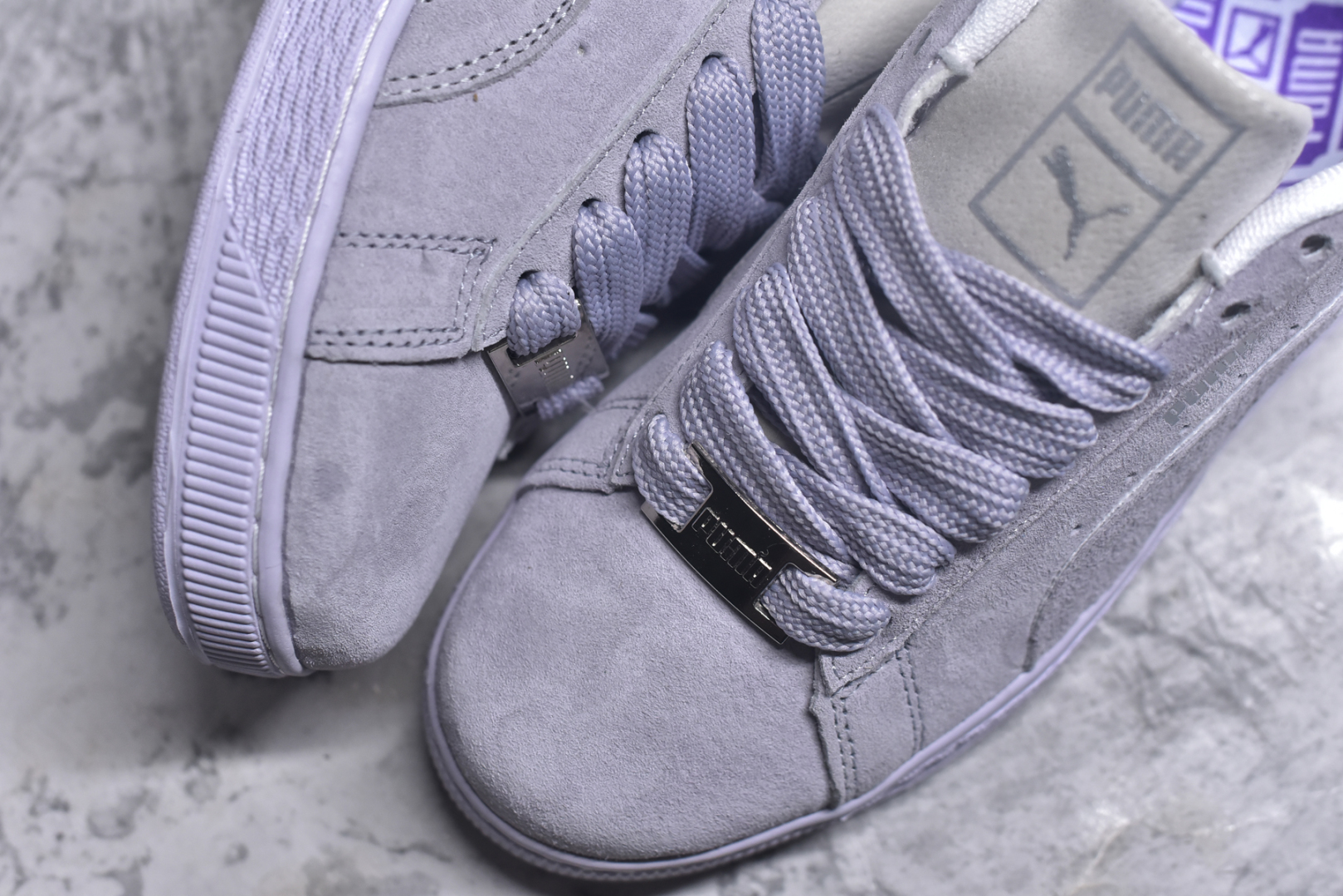 图片[8]-#PUMA Basket Suede 彪马皮面复古板鞋 原装渠道版本 诠释最高工艺 夏季新款官方原盒原标 代购充正专供头层皮海玻璃鞋垫搭配后跟PUMA logo烫金 让陈旧的款式重获新生 尺码：35.5 36 37 37.5 38 38.5 39 40 40.5 41 42 42.5 43 44 44.5 45-选品中心