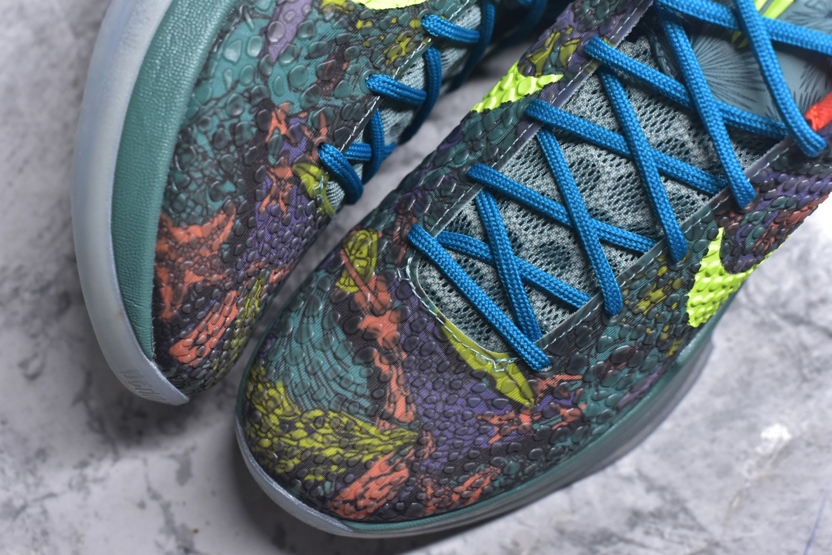 图片[8]-#NK Zoom Kobe 6 Protro 科比六代大师之路 640220-001 完美复刻公司货 前掌超大Zoom Turbo气垫 后掌EVA缓震 真正的原汁原味 还原ZP脚感 全身鞋材卡料色独家定制 唯一正确喷漆工艺Swoosh 正确凹凸蛇鳞工艺 正确鞋面渐变效果 内全置真动飞态线 独立原厂模具 最大尺码达到48.5码 首批不拼图大几率过验 亲测已过 支持各种高强度实战 无需担心 上脚价 补货周期极长 脚宽建议买大半码 科比系列前掌偏窄 不影响二次销售 支持七天无理由退换 尺码：40 40.5 41 42 42.5 43 44 44.5 45 45.5 46 47.5 48.5-选品中心