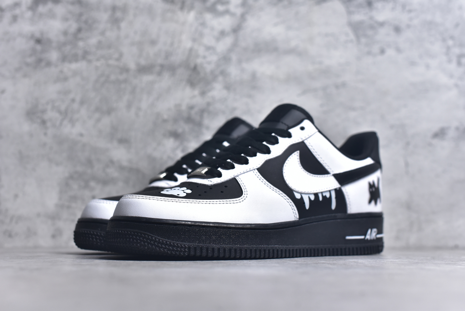 图片[2]-#Nike Air Force 1\’07 Low 官方爆款定制 二次元主题 灰色地带 空军一号低帮休闲板鞋 ZH0316-077 #定制皮料 原厂3D打印 定制鞋盒 原楦原纸板 纯正空军版型 内置全掌气垫 尺码：36 36.5 37.5 38 38.5 39 40 40.5 41 42 42.5 43 44 44.5 45 9.D4-选品中心