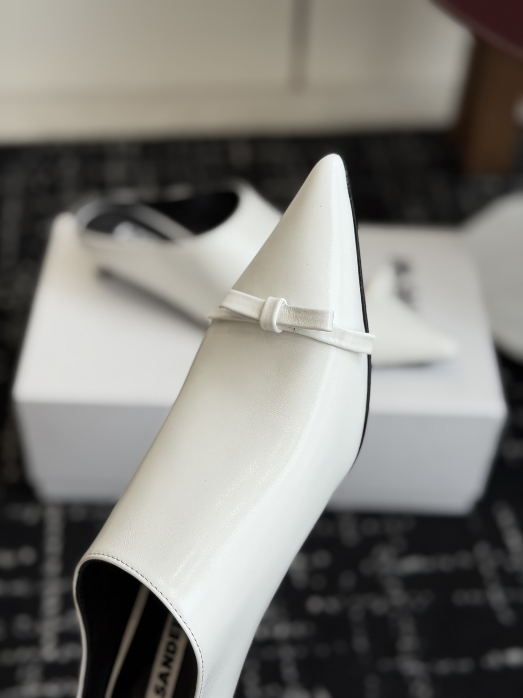 Мюли Jil Sander белые