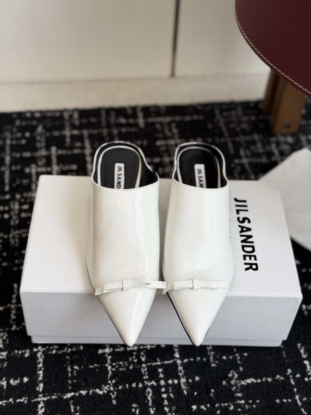 Мюли Jil Sander белые