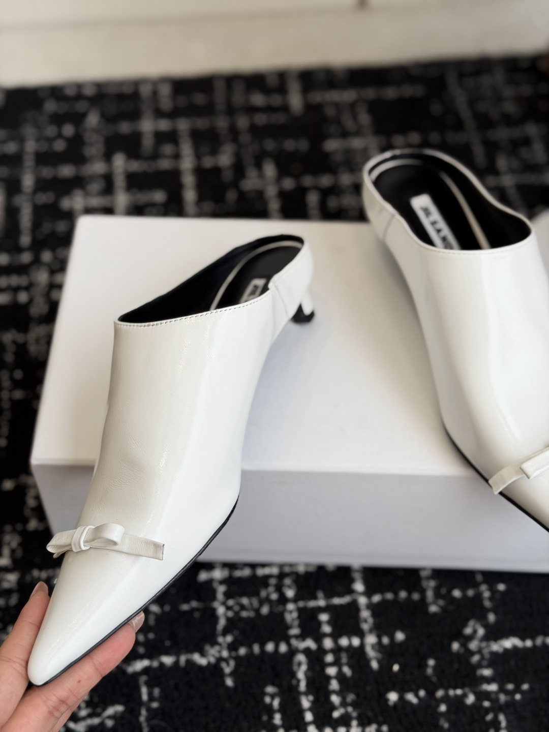 Мюли Jil Sander белые