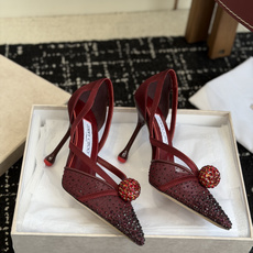 代购级Jimmy Choo 26ss 春夏 系列JC新款 高跟拖鞋 凉鞋模糊鞋履与珠宝配饰之间的界线 鲜 代购级Jimmy Choo 26ss 春夏 系列JC新款 高跟拖鞋 凉鞋模糊鞋履与珠宝配饰之间的界线 鲜