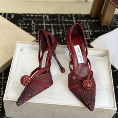 代购级Jimmy Choo 26ss 春夏 系列JC新款 高跟拖鞋 凉鞋模糊鞋履与珠宝配饰之间的界线 鲜 代购级Jimmy Choo 26ss 春夏 系列JC新款 高跟拖鞋 凉鞋模糊鞋履与珠宝配饰之间的界线 鲜