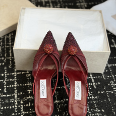 代购级Jimmy Choo 26ss 春夏 系列JC新款 高跟拖鞋 凉鞋模糊鞋履与珠宝配饰之间的界线 鲜 代购级Jimmy Choo 26ss 春夏 系列JC新款 高跟拖鞋 凉鞋模糊鞋履与珠宝配饰之间的界线 鲜