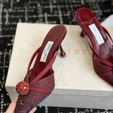 代购级Jimmy Choo 26ss 春夏 系列JC新款 高跟拖鞋 凉鞋模糊鞋履与珠宝配饰之间的界线 鲜 代购级Jimmy Choo 26ss 春夏 系列JC新款 高跟拖鞋 凉鞋模糊鞋履与珠宝配饰之间的界线 鲜