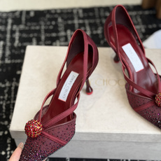 代购级Jimmy Choo 26ss 春夏 系列JC新款 高跟拖鞋 凉鞋模糊鞋履与珠宝配饰之间的界线 鲜 代购级Jimmy Choo 26ss 春夏 系列JC新款 高跟拖鞋 凉鞋模糊鞋履与珠宝配饰之间的界线 鲜