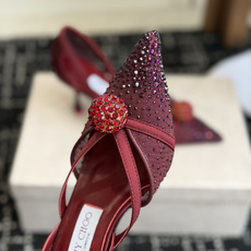 代购级Jimmy Choo 26ss 春夏 系列JC新款 高跟拖鞋 凉鞋模糊鞋履与珠宝配饰之间的界线 鲜 代购级Jimmy Choo 26ss 春夏 系列JC新款 高跟拖鞋 凉鞋模糊鞋履与珠宝配饰之间的界线 鲜