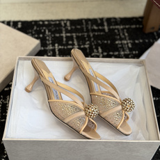 代购级Jimmy Choo 26ss 春夏 系列JC新款 高跟拖鞋 凉鞋模糊鞋履与珠宝配饰之间的界线 鲜 代购级Jimmy Choo 26ss 春夏 系列JC新款 高跟拖鞋 凉鞋模糊鞋履与珠宝配饰之间的界线 鲜