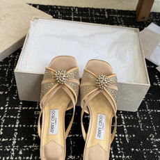 代购级Jimmy Choo 26ss 春夏 系列JC新款 高跟拖鞋 凉鞋模糊鞋履与珠宝配饰之间的界线 鲜 代购级Jimmy Choo 26ss 春夏 系列JC新款 高跟拖鞋 凉鞋模糊鞋履与珠宝配饰之间的界线 鲜