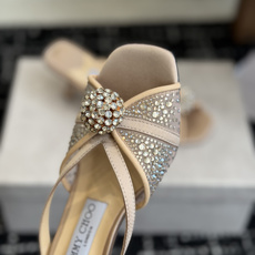 代购级Jimmy Choo 26ss 春夏 系列JC新款 高跟拖鞋 凉鞋模糊鞋履与珠宝配饰之间的界线 鲜 代购级Jimmy Choo 26ss 春夏 系列JC新款 高跟拖鞋 凉鞋模糊鞋履与珠宝配饰之间的界线 鲜