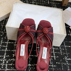 代购级Jimmy Choo 26ss 春夏 系列JC新款 高跟拖鞋 凉鞋模糊鞋履与珠宝配饰之间的界线 鲜 代购级Jimmy Choo 26ss 春夏 系列JC新款 高跟拖鞋 凉鞋模糊鞋履与珠宝配饰之间的界线 鲜