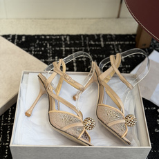代购级Jimmy Choo 26ss 春夏 系列JC新款 高跟拖鞋 凉鞋模糊鞋履与珠宝配饰之间的界线 鲜 代购级Jimmy Choo 26ss 春夏 系列JC新款 高跟拖鞋 凉鞋模糊鞋履与珠宝配饰之间的界线 鲜
