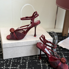 代购级Jimmy Choo 26ss 春夏 系列JC新款 高跟拖鞋 凉鞋模糊鞋履与珠宝配饰之间的界线 鲜 代购级Jimmy Choo 26ss 春夏 系列JC新款 高跟拖鞋 凉鞋模糊鞋履与珠宝配饰之间的界线 鲜
