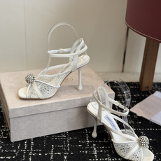 代购级Jimmy Choo 26ss 春夏 系列JC新款 高跟拖鞋 凉鞋模糊鞋履与珠宝配饰之间的界线 鲜 代购级Jimmy Choo 26ss 春夏 系列JC新款 高跟拖鞋 凉鞋模糊鞋履与珠宝配饰之间的界线 鲜