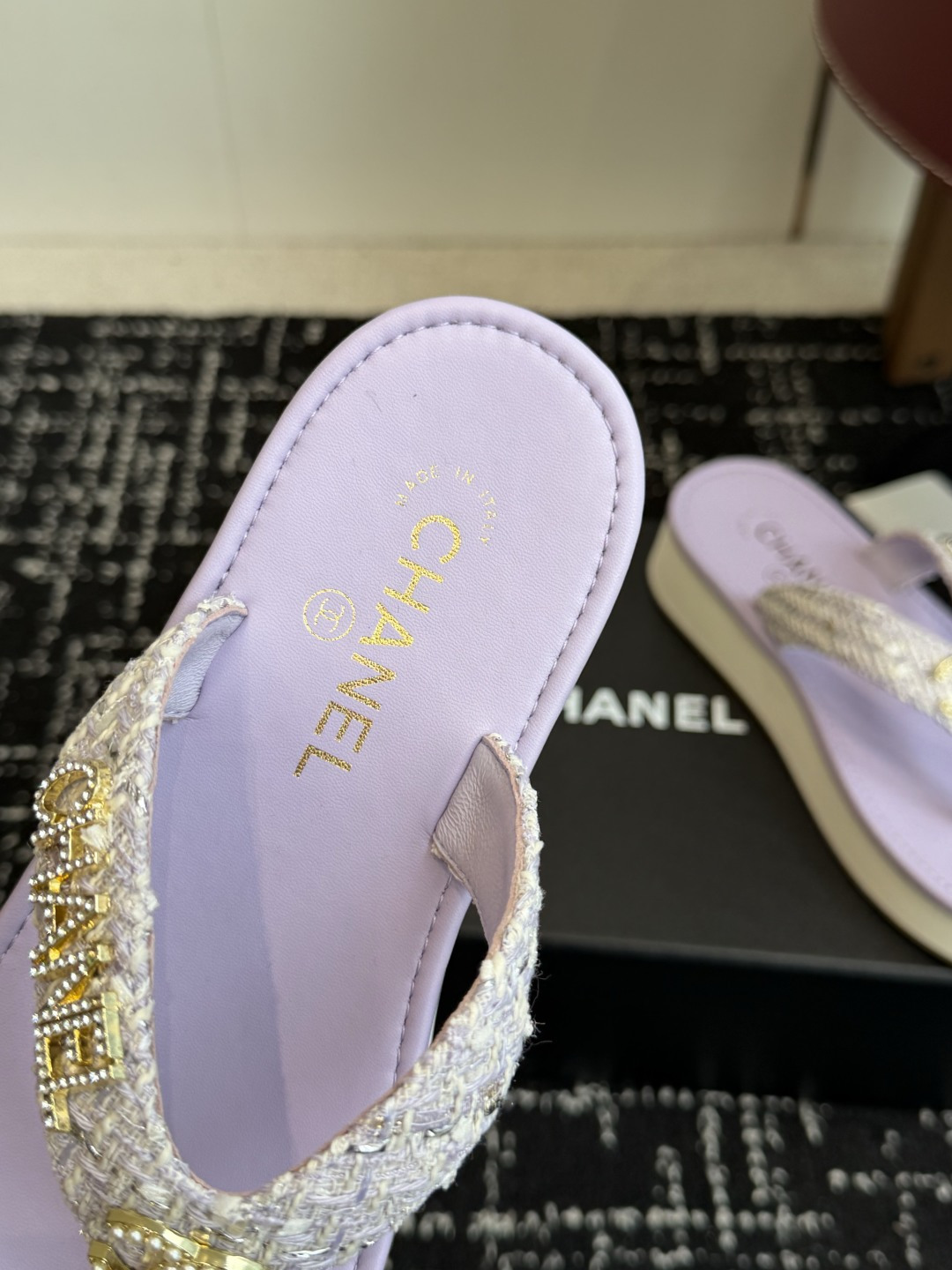 代购级CHANEL 香奈儿 26ss 夏季新款 编织 夹脚人字拖 海滩必备款Chanel2026香奈儿最 代购级CHANEL 香奈儿 26ss 夏季新款 编织 夹脚人字拖 海滩必备款Chanel2026香奈儿最