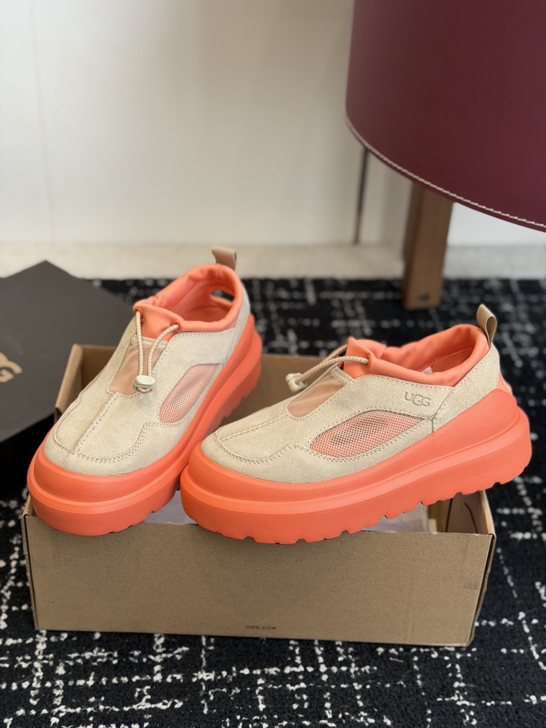 东莞代购级UGG Heritage Utility Axoid 经典再造网纱透气款情侣休闲鞋  真的把春