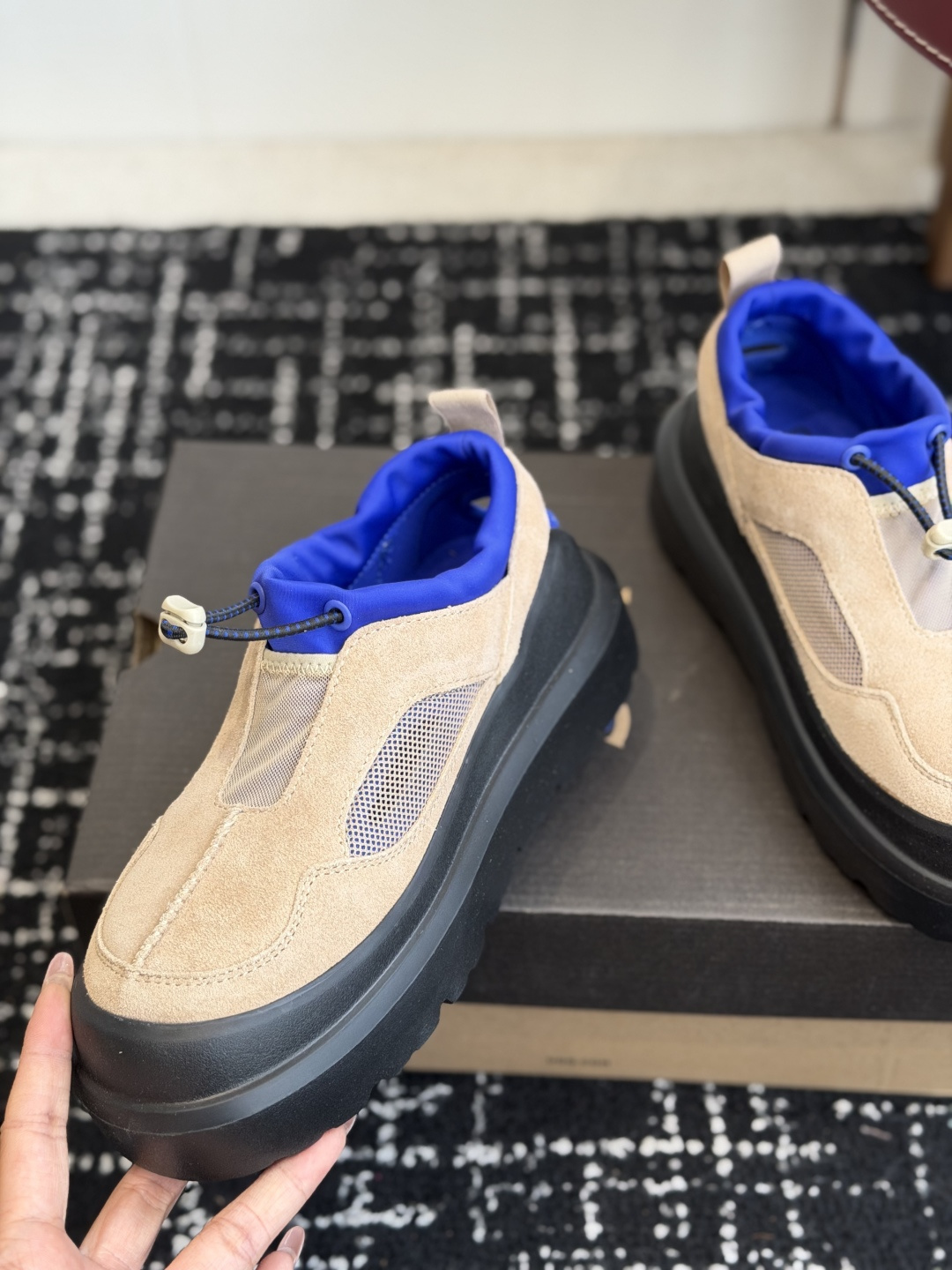 东莞代购级UGG Heritage Utility Axoid 经典再造网纱透气款情侣休闲鞋  真的把春