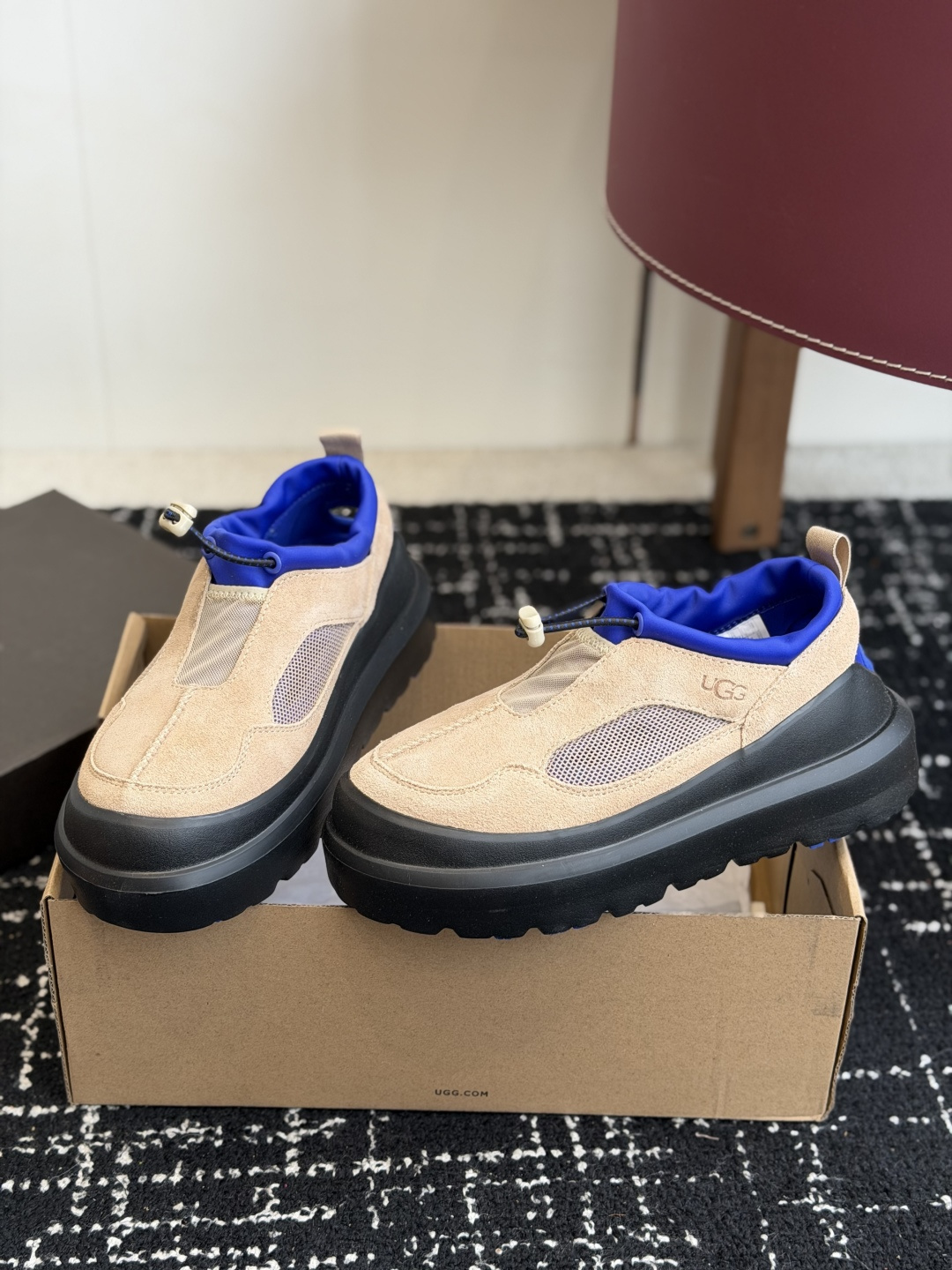 东莞代购级UGG Heritage Utility Axoid 经典再造网纱透气款情侣休闲鞋  真的把春