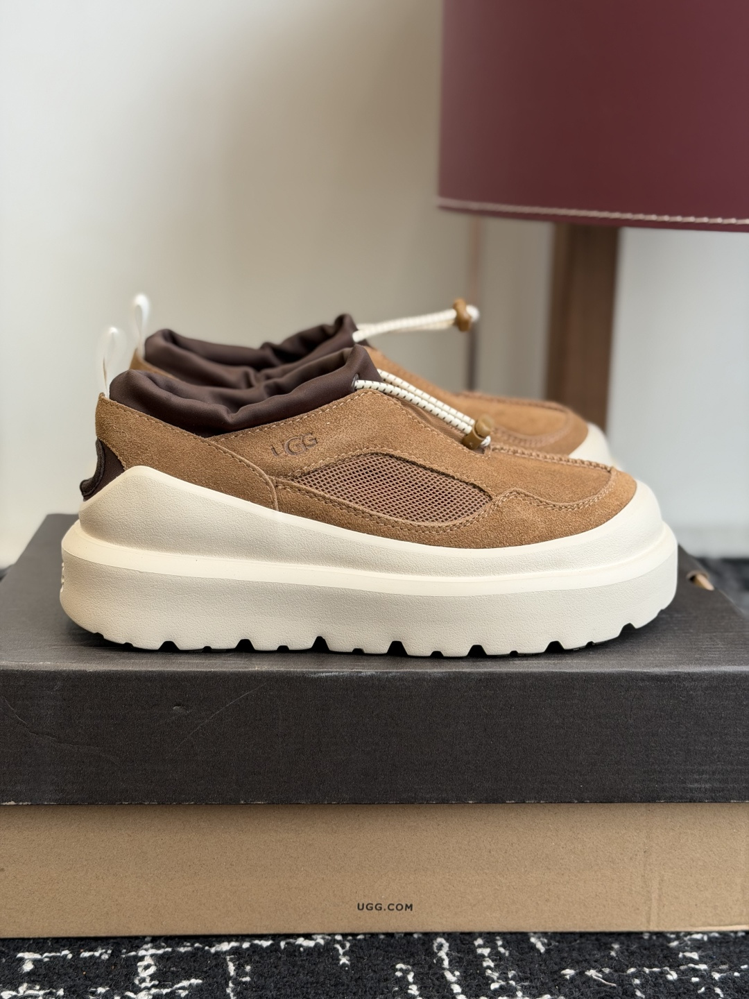 东莞代购级UGG Heritage Utility Axoid 经典再造网纱透气款情侣休闲鞋  真的把春