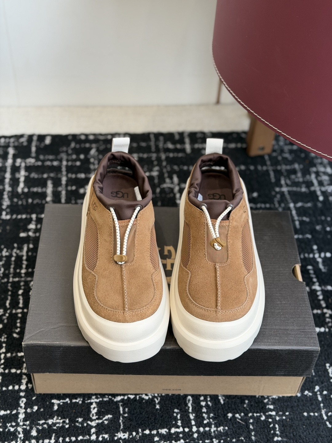 东莞代购级UGG Heritage Utility Axoid 经典再造网纱透气款情侣休闲鞋  真的把春