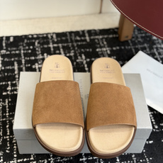 东莞代购级Brunello Cucinelli BC男士休闲凉拖鞋|此款凉拖鞋鞋面料采用意大利进口荔枝纹 东莞代购级Brunello Cucinelli BC男士休闲凉拖鞋|此款凉拖鞋鞋面料采用意大利进口荔枝纹