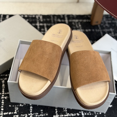 东莞代购级Brunello Cucinelli BC男士休闲凉拖鞋|此款凉拖鞋鞋面料采用意大利进口荔枝纹 东莞代购级Brunello Cucinelli BC男士休闲凉拖鞋|此款凉拖鞋鞋面料采用意大利进口荔枝纹