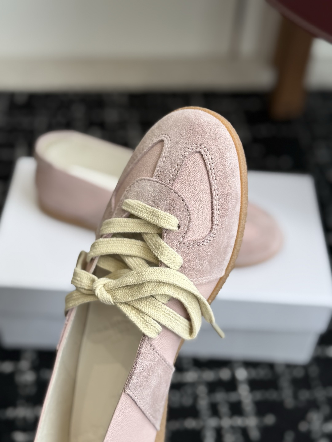 代购级MaisonMargiela MM6 马吉拉 26新色 德训鞋 休闲 运动鞋原版购入开发 做货 鬼