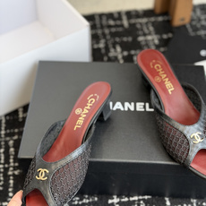 代购级Chanel26ss夏季新款网面尖头高跟穆勒凉拖网面低跟穆勒拖,以品牌标志性的双C标识搭配通透网面 代购级Chanel26ss夏季新款网面尖头高跟穆勒凉拖网面低跟穆勒拖,以品牌标志性的双C标识搭配通透网面